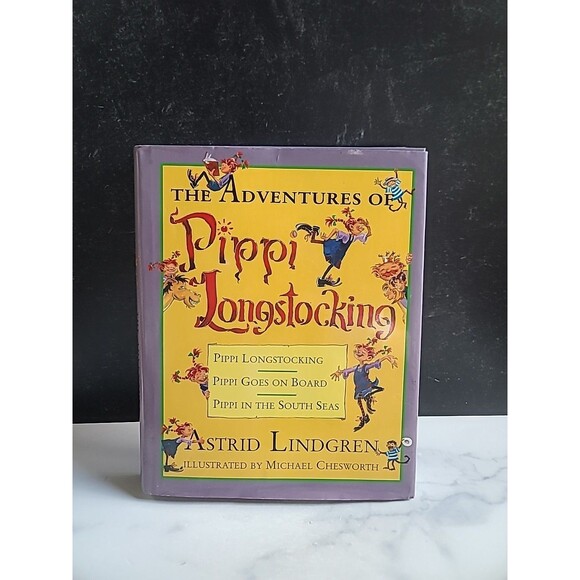 Adventures of Pippi Longstocking by Astrid Lindgren (1997, Hardcover) - Picture 1 of 10